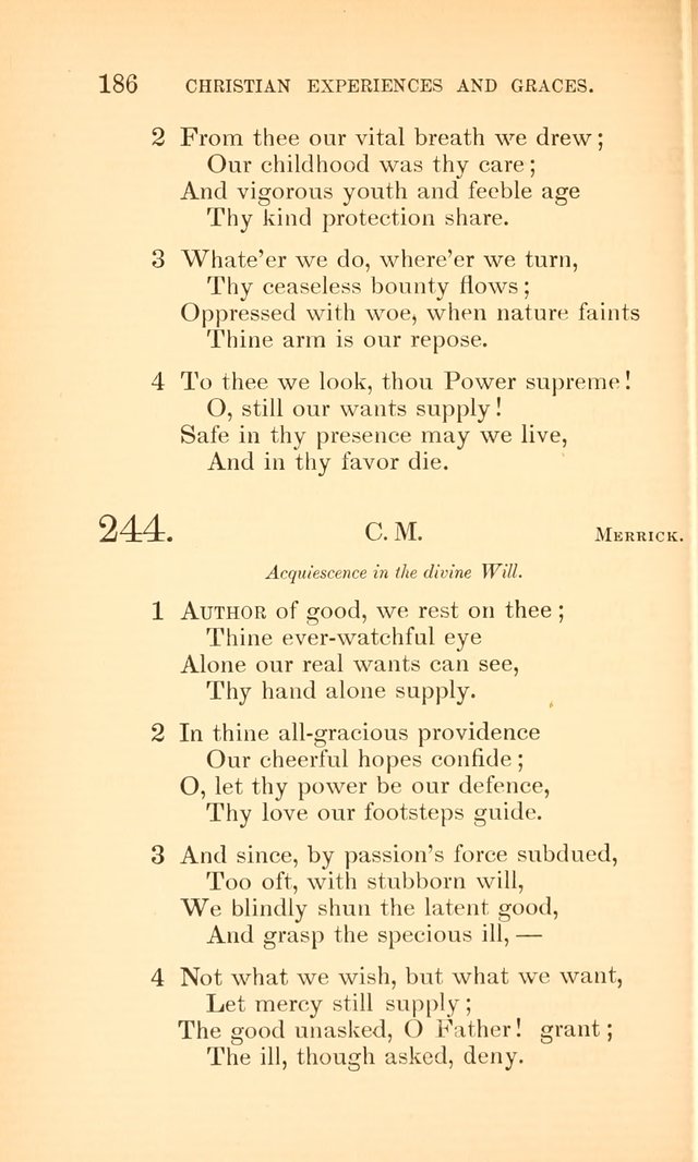 Hymns for the Christian Church, for the Use of the First Church of Christ in Boston page 211