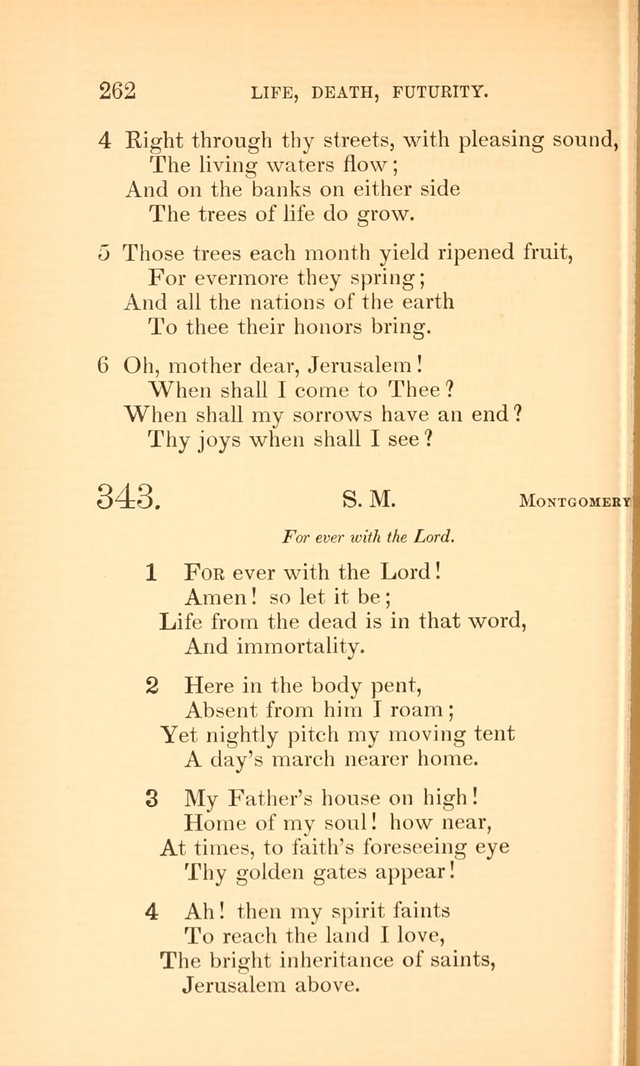 Hymns for the Christian Church, for the Use of the First Church of Christ in Boston page 287