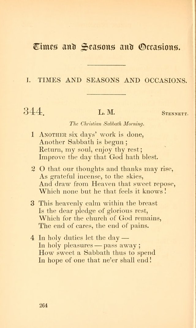 Hymns for the Christian Church, for the Use of the First Church of Christ in Boston page 289