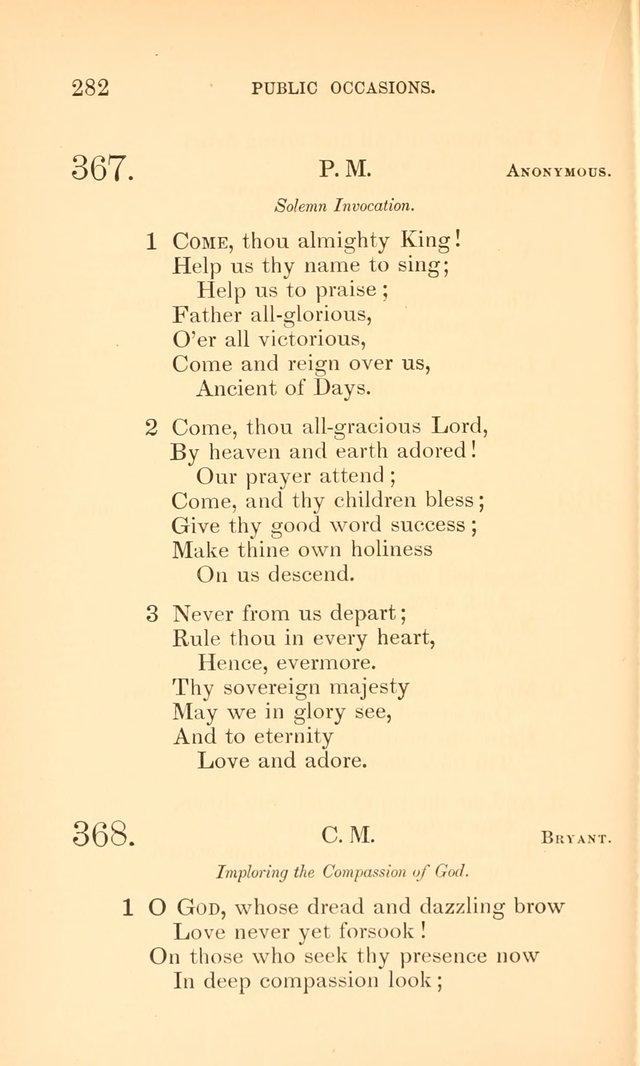 Hymns for the Christian Church, for the Use of the First Church of Christ in Boston page 307