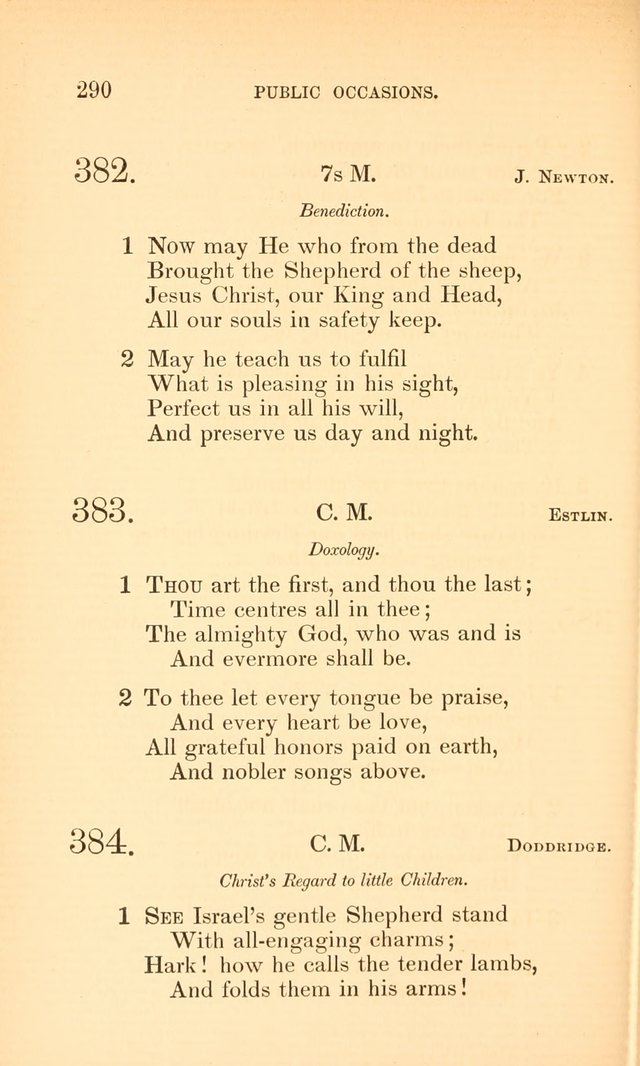 Hymns for the Christian Church, for the Use of the First Church of Christ in Boston page 315