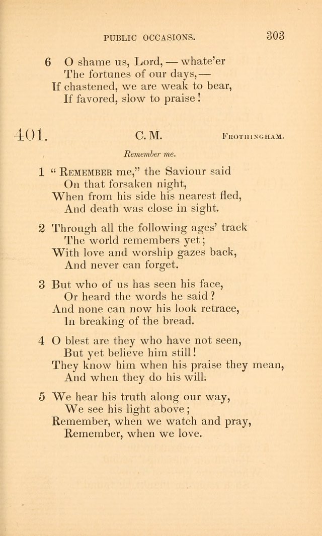 Hymns for the Christian Church, for the Use of the First Church of Christ in Boston page 328