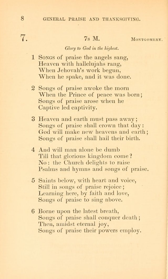 Hymns for the Christian Church, for the Use of the First Church of Christ in Boston page 33