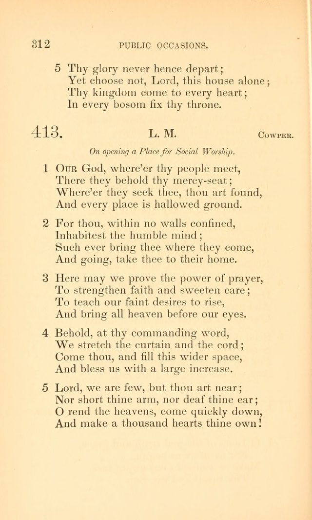 Hymns for the Christian Church, for the Use of the First Church of Christ in Boston page 337