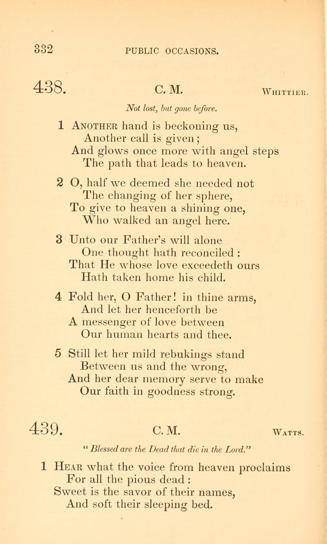 Hymns for the Christian Church, for the Use of the First Church of Christ in Boston page 357