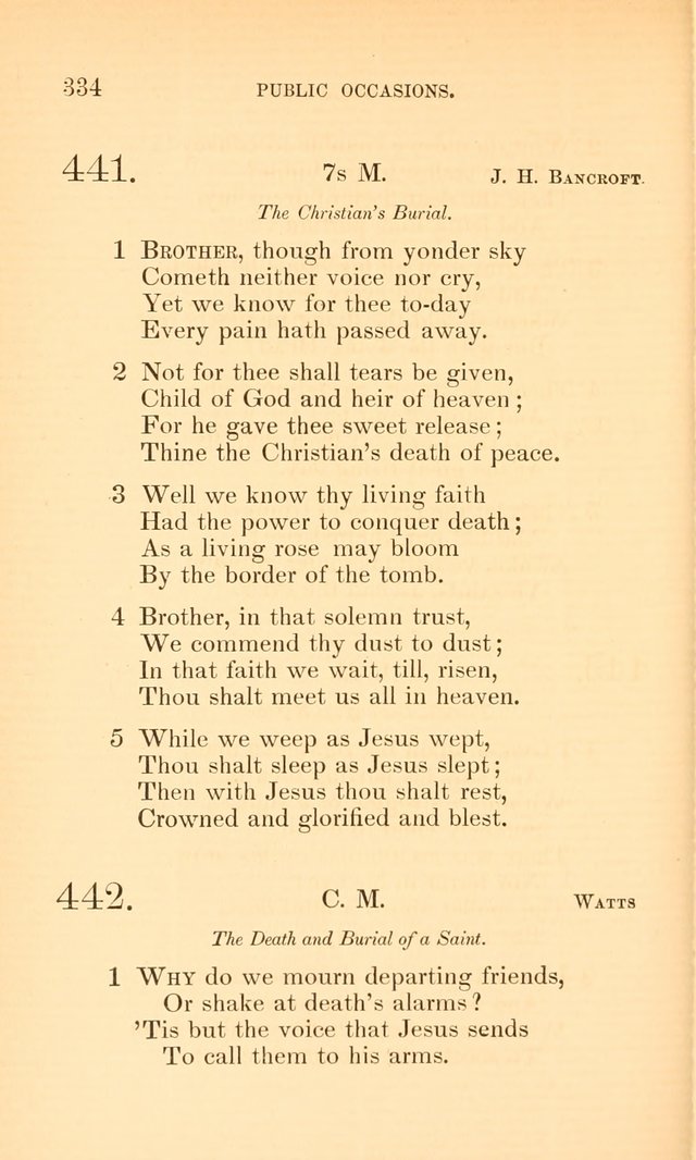 Hymns for the Christian Church, for the Use of the First Church of Christ in Boston page 359