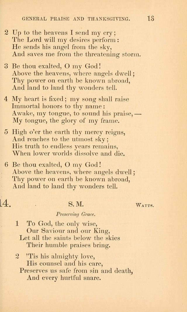 Hymns for the Christian Church, for the Use of the First Church of Christ in Boston page 38