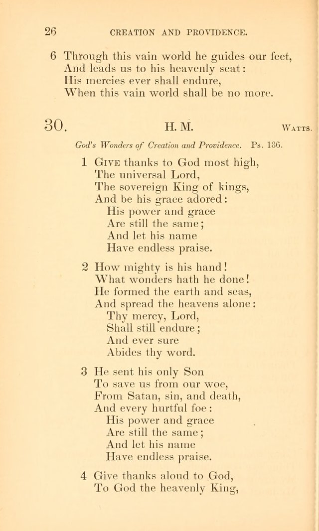 Hymns for the Christian Church, for the Use of the First Church of Christ in Boston page 51