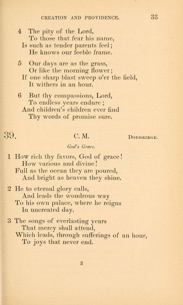 Hymns for the Christian Church, for the Use of the First Church of Christ in Boston page 58