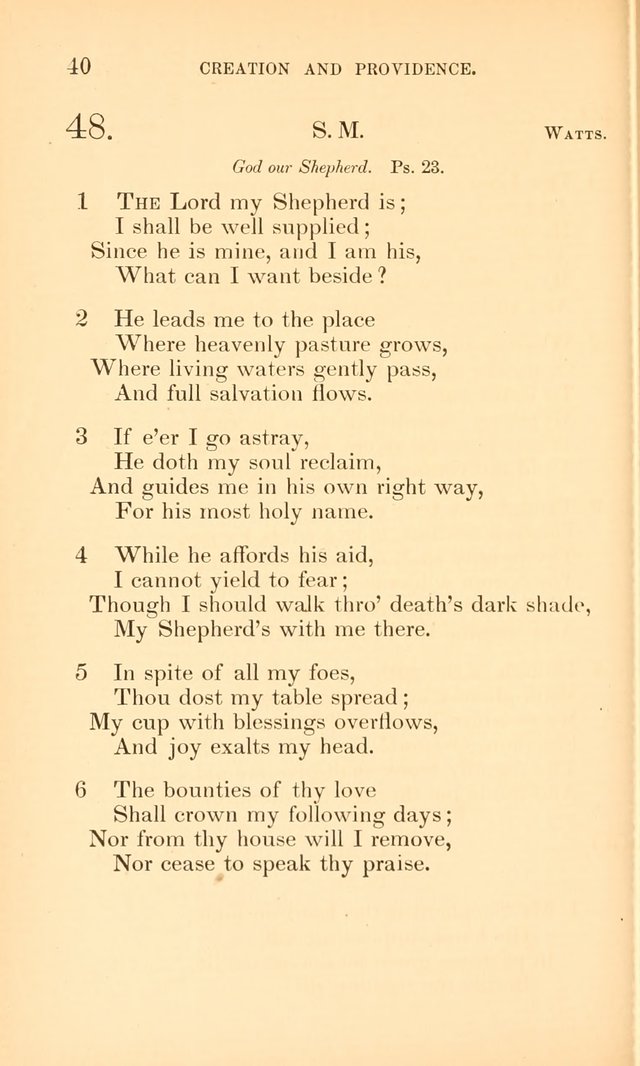 Hymns for the Christian Church, for the Use of the First Church of Christ in Boston page 65