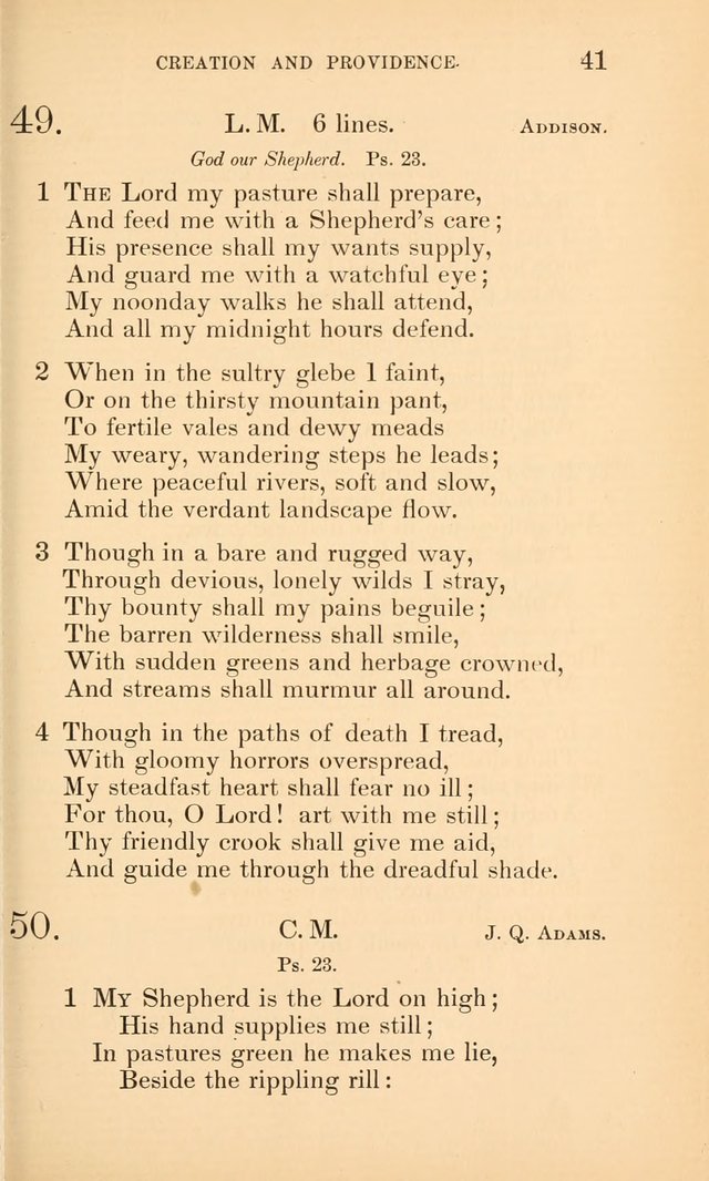 Hymns for the Christian Church, for the Use of the First Church of Christ in Boston page 66