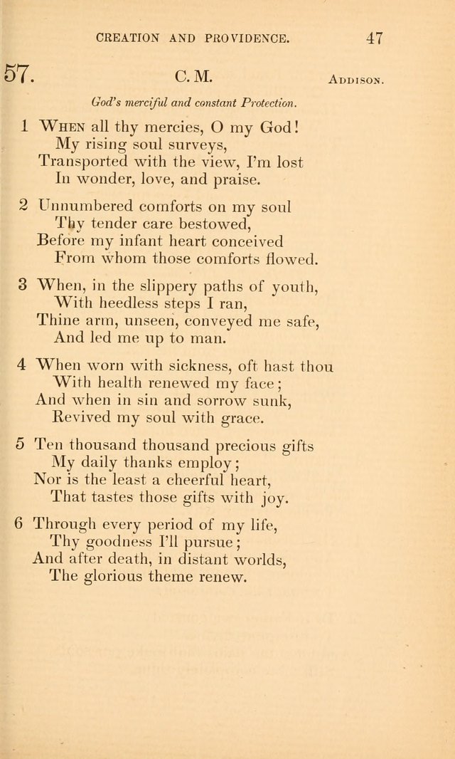 Hymns for the Christian Church, for the Use of the First Church of Christ in Boston page 72