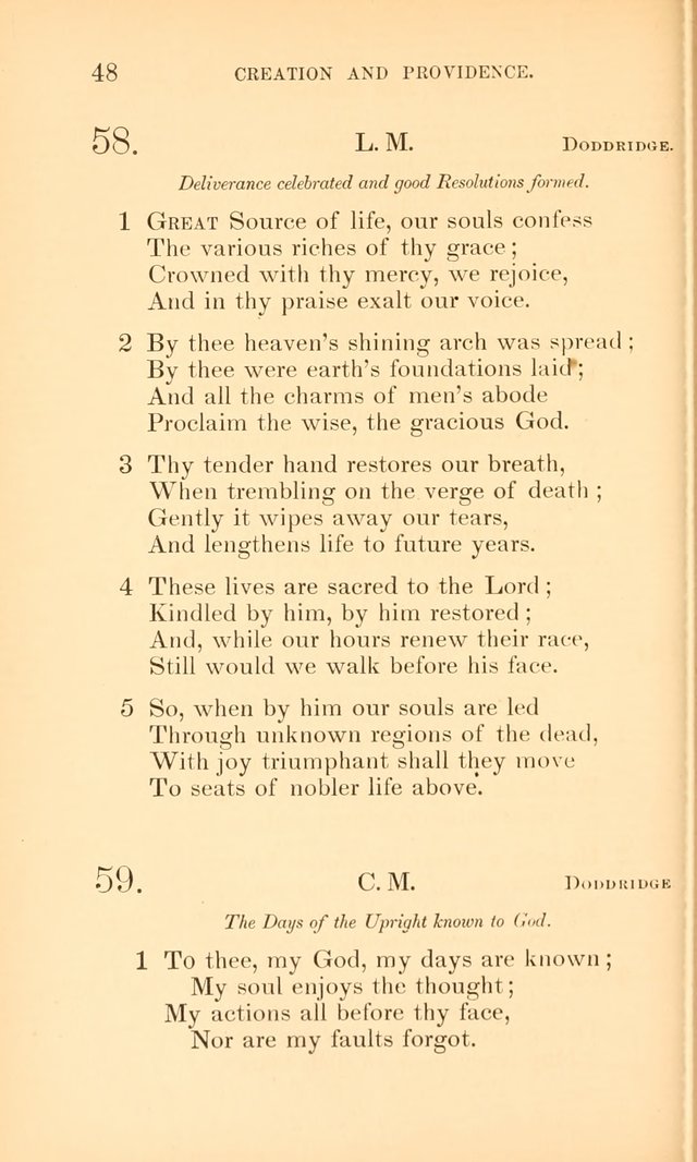 Hymns for the Christian Church, for the Use of the First Church of Christ in Boston page 73