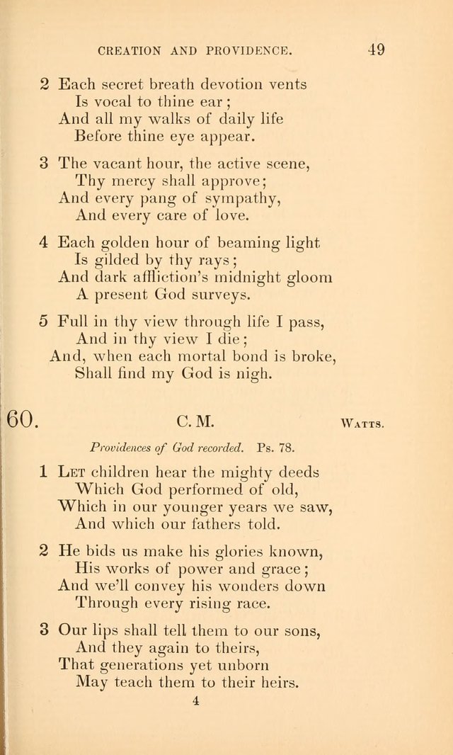 Hymns for the Christian Church, for the Use of the First Church of Christ in Boston page 74