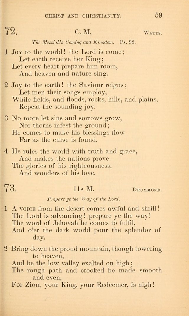 Hymns for the Christian Church, for the Use of the First Church of Christ in Boston page 84