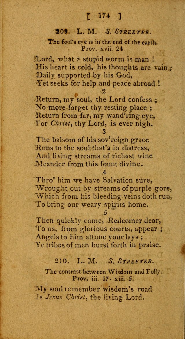 Hymns: composed by different authors, by order of the General Convention of Universalists of the New-England States and Others. Adapted to public and private devotion page 174