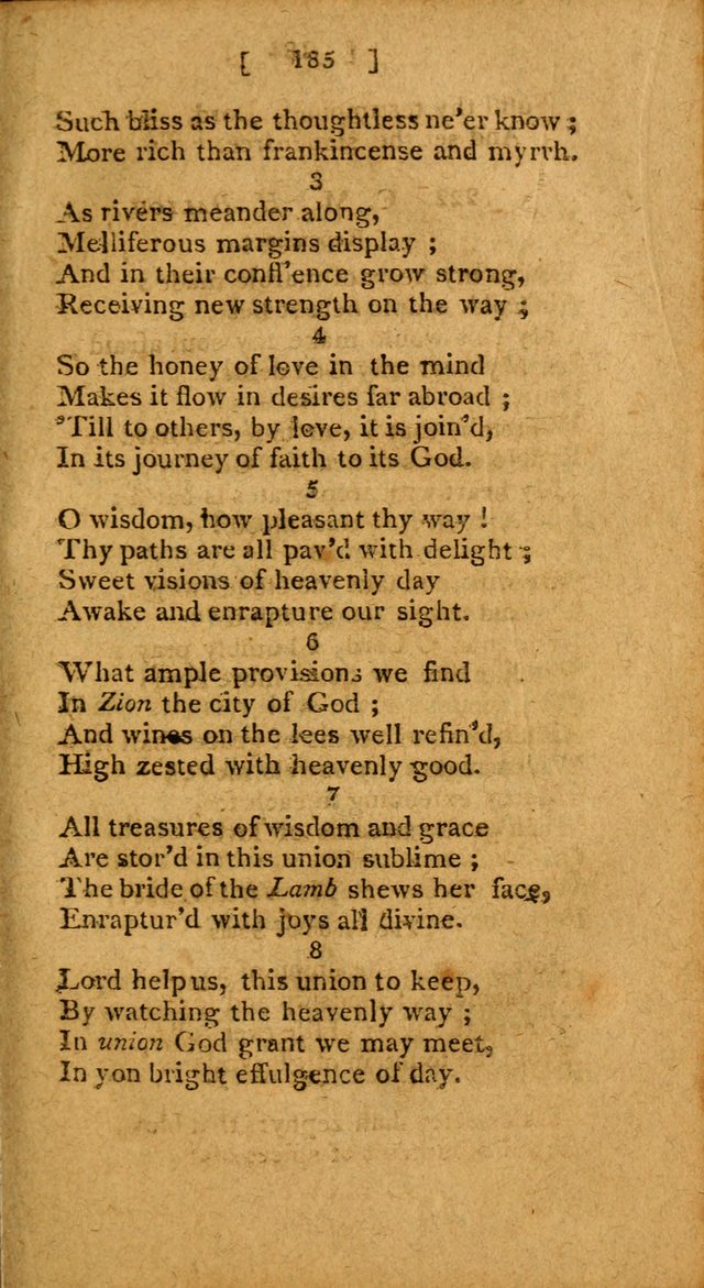 Hymns: composed by different authors, by order of the General Convention of Universalists of the New-England States and Others. Adapted to public and private devotion page 185