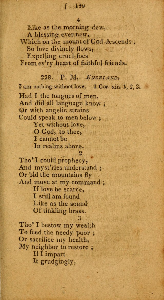 Hymns: composed by different authors, by order of the General Convention of Universalists of the New-England States and Others. Adapted to public and private devotion page 189