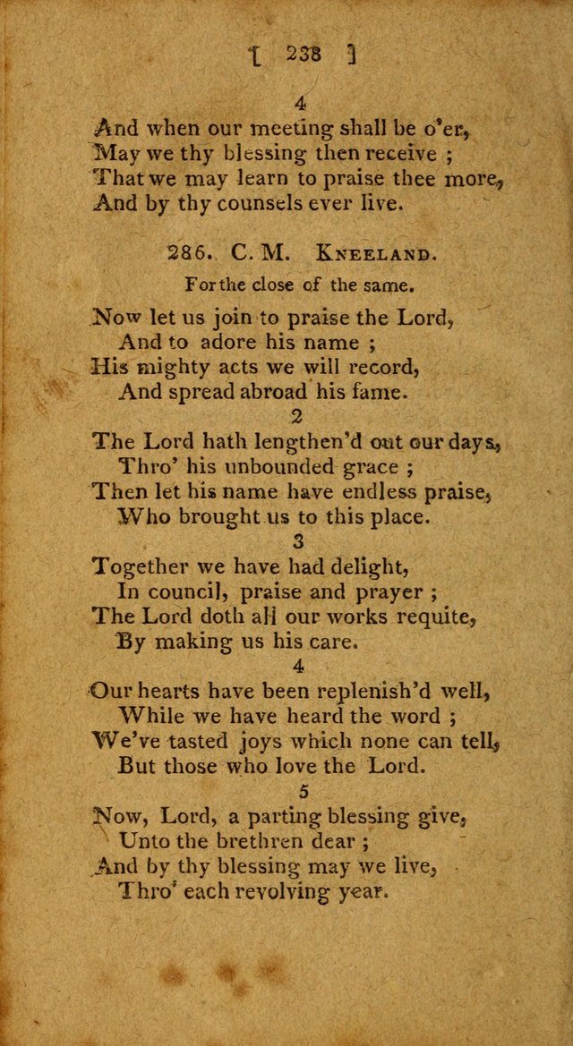 Hymns: composed by different authors, by order of the General Convention of Universalists of the New-England States and Others. Adapted to public and private devotion page 238