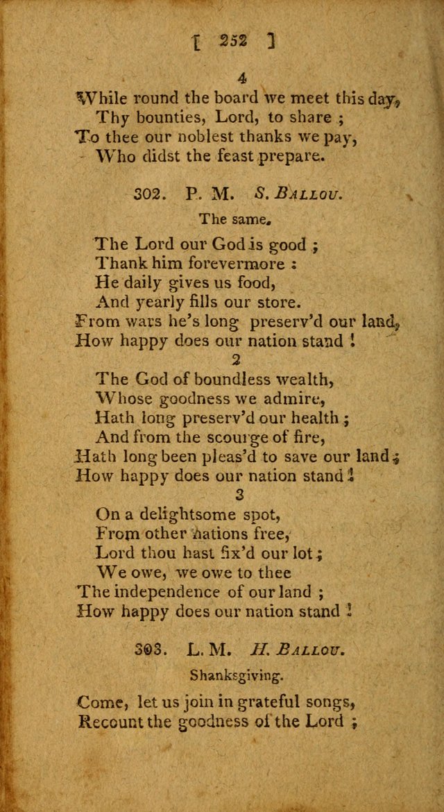 Hymns: composed by different authors, by order of the General Convention of Universalists of the New-England States and Others. Adapted to public and private devotion page 252