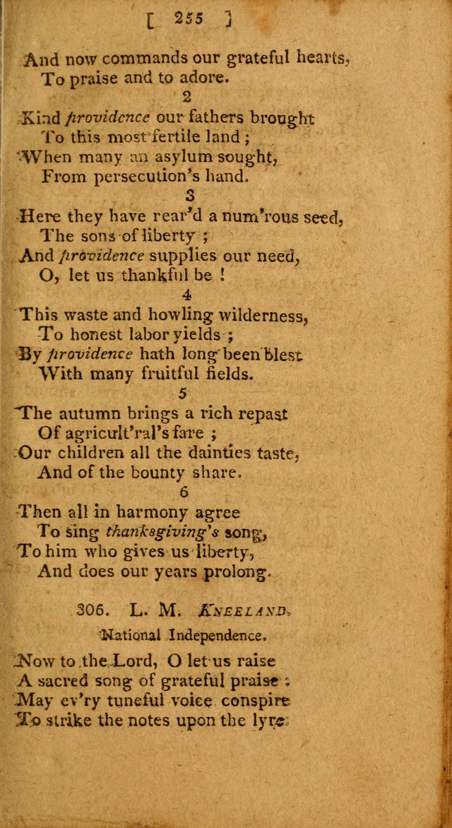 Hymns: composed by different authors, by order of the General Convention of Universalists of the New-England States and Others. Adapted to public and private devotion page 255