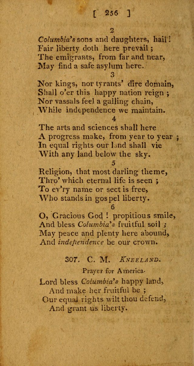 Hymns: composed by different authors, by order of the General Convention of Universalists of the New-England States and Others. Adapted to public and private devotion page 256