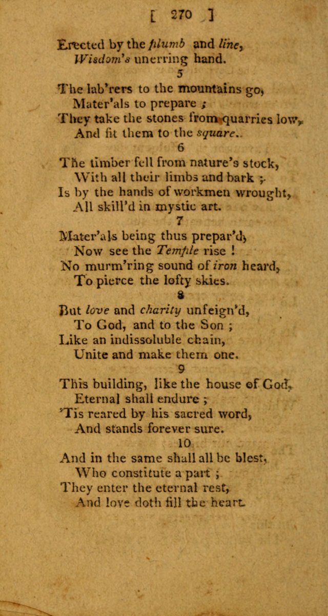 Hymns: composed by different authors, by order of the General Convention of Universalists of the New-England States and Others. Adapted to public and private devotion page 270