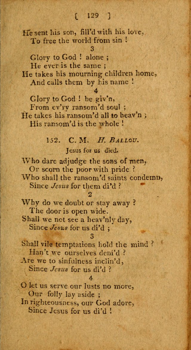 Hymns, Composed by Different Authors, at the Request of the General        Convention of Universalists. 2nd ed. page 129