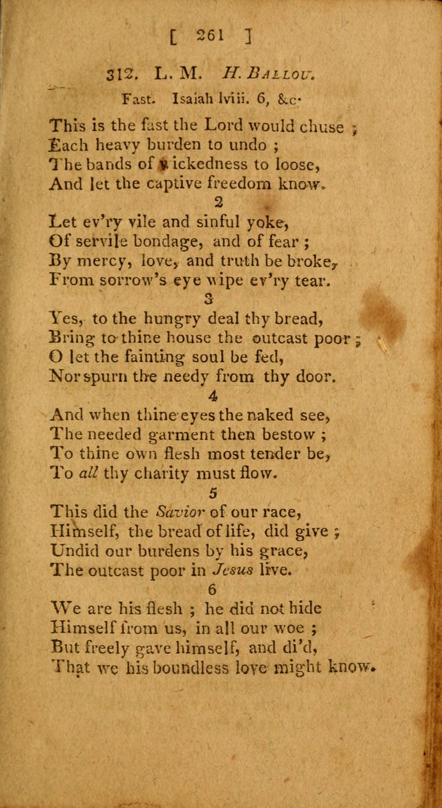 Hymns, Composed by Different Authors, at the Request of the General        Convention of Universalists. 2nd ed. page 261