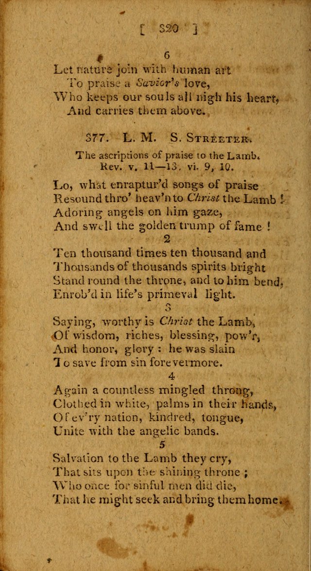 Hymns, Composed by Different Authors, at the Request of the General        Convention of Universalists. 2nd ed. page 320