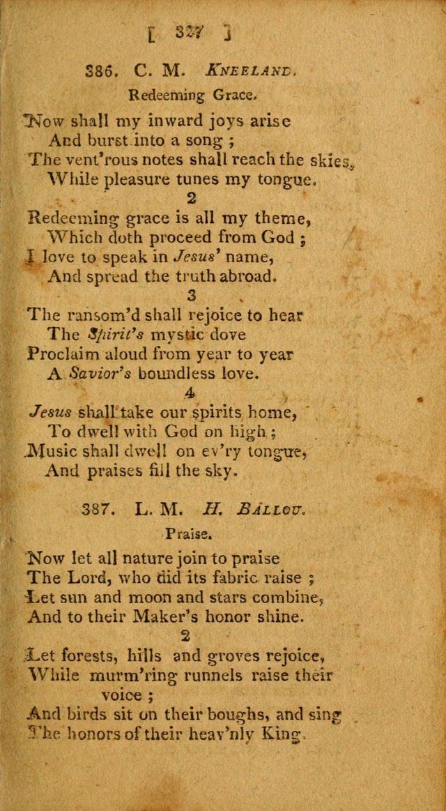 Hymns, Composed by Different Authors, at the Request of the General        Convention of Universalists. 2nd ed. page 327