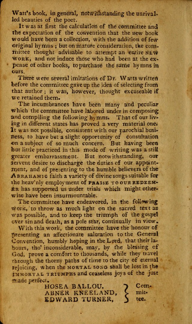 Hymns, Composed by Different Authors, at the Request of the General        Convention of Universalists. 2nd ed. page 4