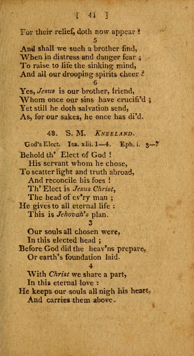 Hymns, Composed by Different Authors, at the Request of the General        Convention of Universalists. 2nd ed. page 41