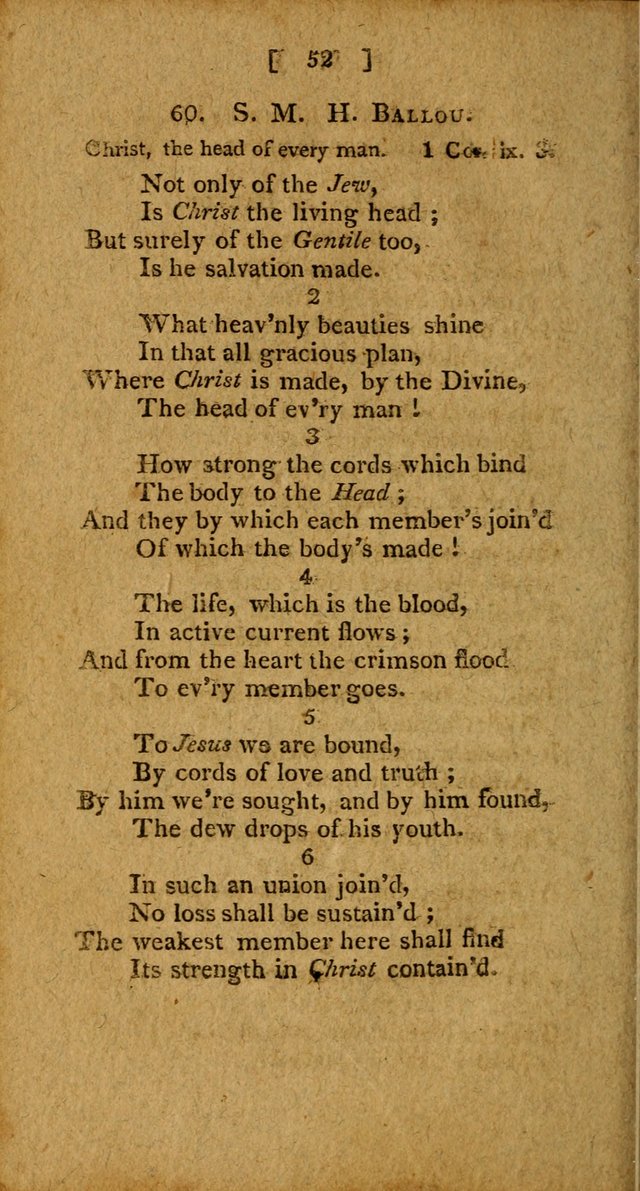 Hymns, Composed by Different Authors, at the Request of the General        Convention of Universalists. 2nd ed. page 52