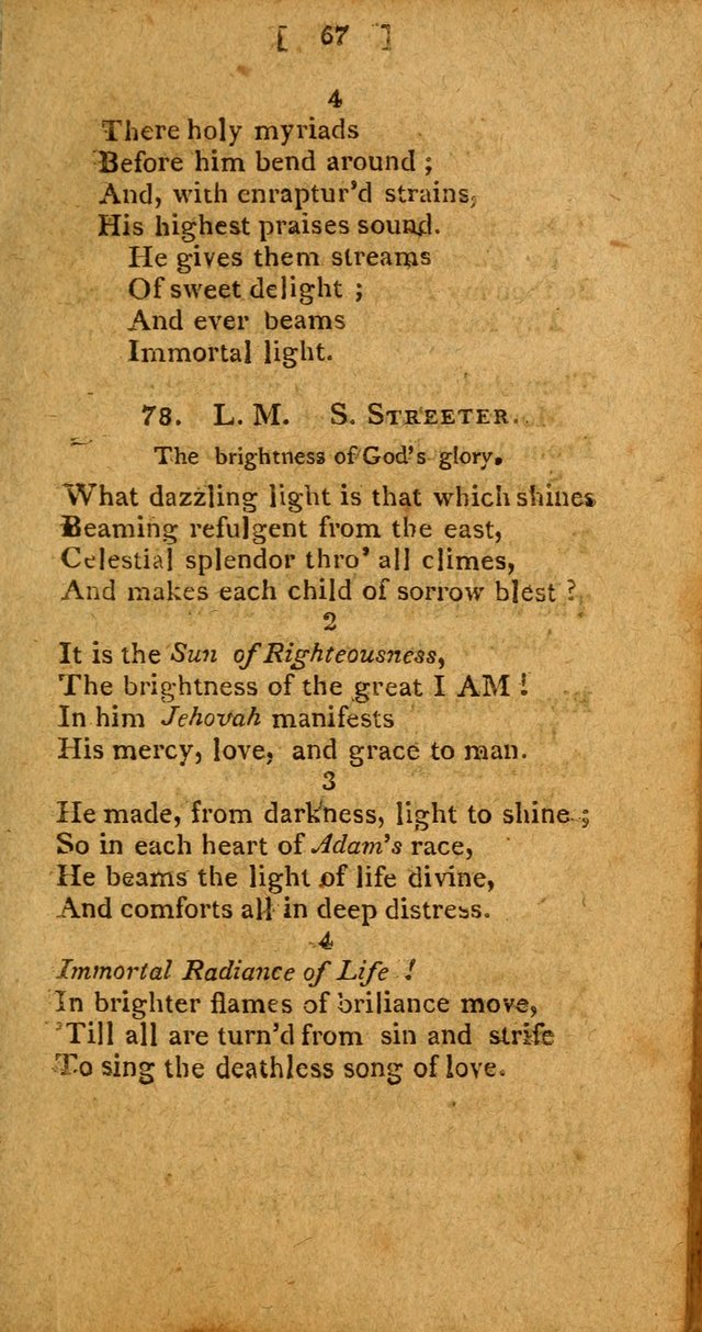 Hymns, Composed by Different Authors, at the Request of the General        Convention of Universalists. 2nd ed. page 67