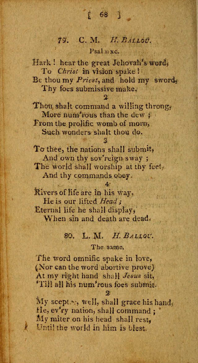 Hymns, Composed by Different Authors, at the Request of the General        Convention of Universalists. 2nd ed. page 68