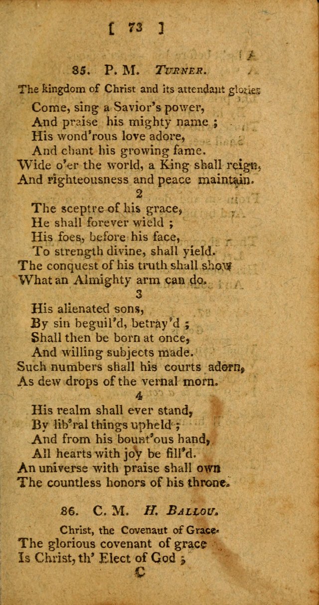 Hymns, Composed by Different Authors, at the Request of the General        Convention of Universalists. 2nd ed. page 73