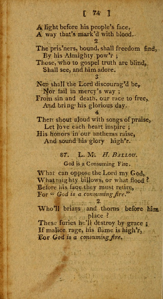 Hymns, Composed by Different Authors, at the Request of the General        Convention of Universalists. 2nd ed. page 74