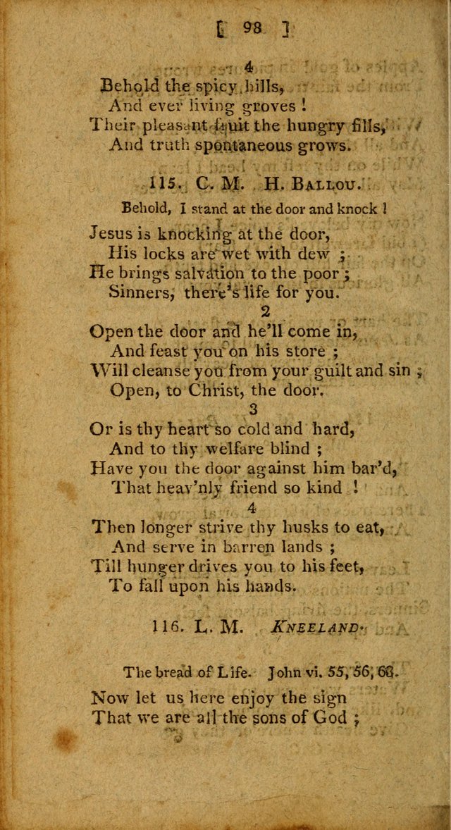 Hymns, Composed by Different Authors, at the Request of the General        Convention of Universalists. 2nd ed. page 98