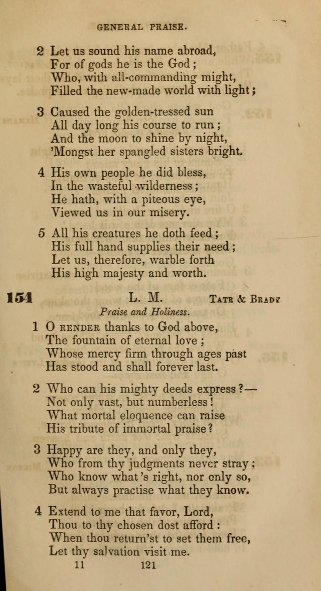 Hymns for Christian Devotion: especially adapted to the Universalist denomination page 111