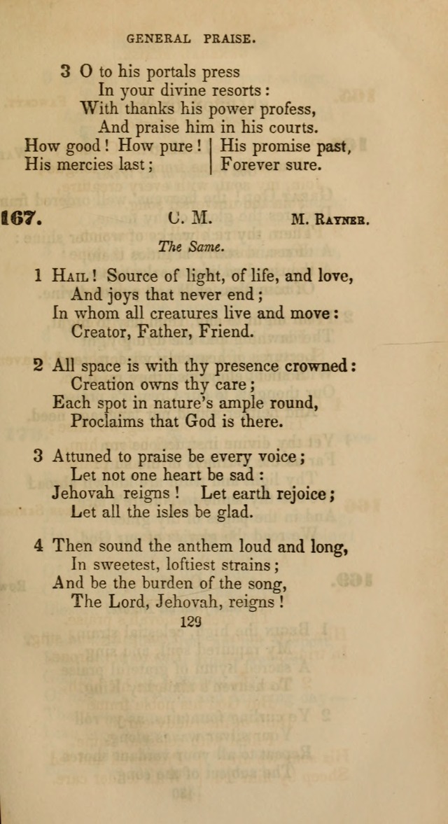 Hymns for Christian Devotion: especially adapted to the Universalist denomination page 119