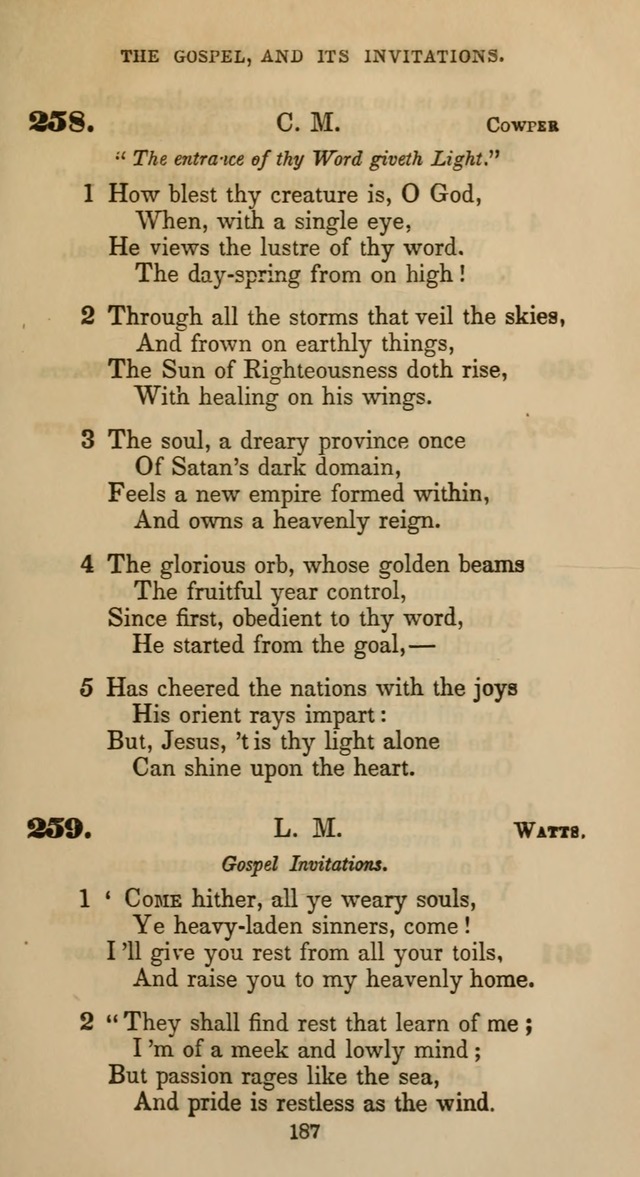 Hymns for Christian Devotion: especially adapted to the Universalist denomination page 177