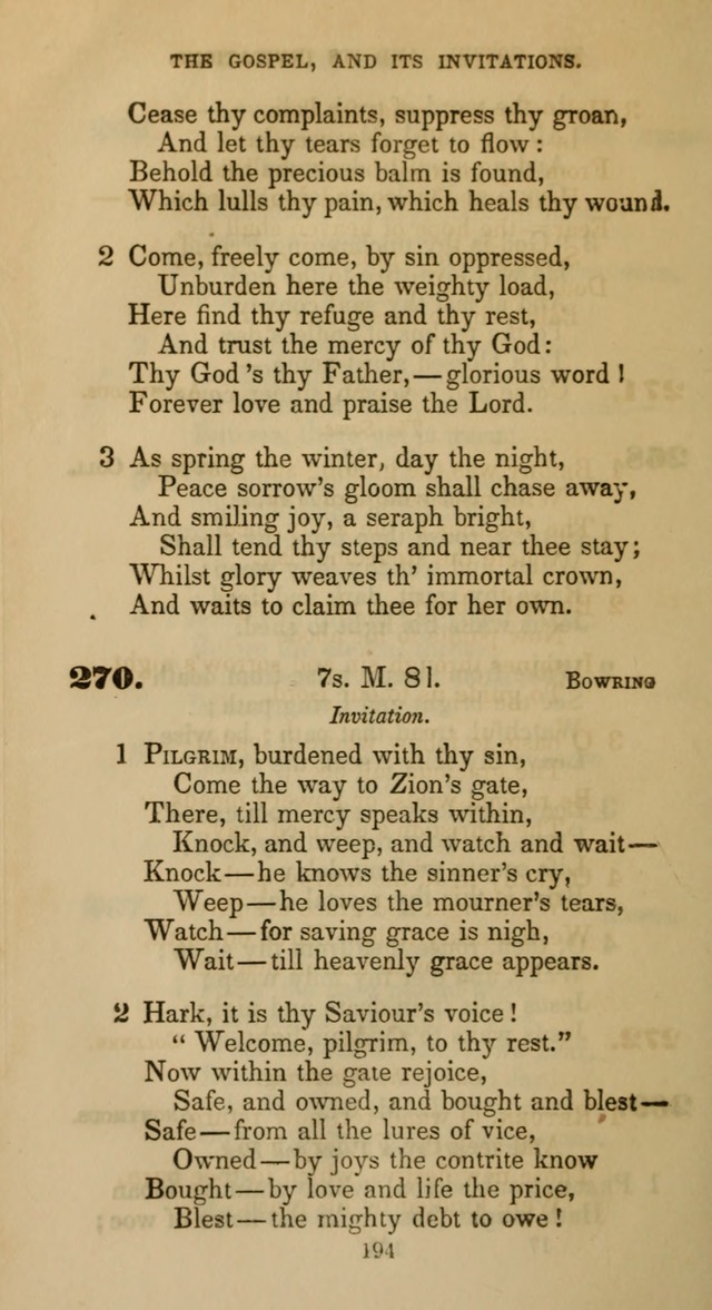 Hymns for Christian Devotion: especially adapted to the Universalist denomination page 184