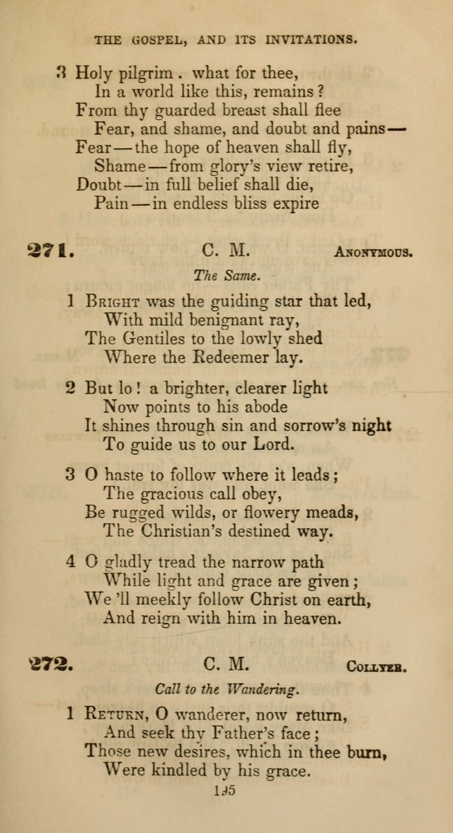 Hymns for Christian Devotion: especially adapted to the Universalist denomination page 185