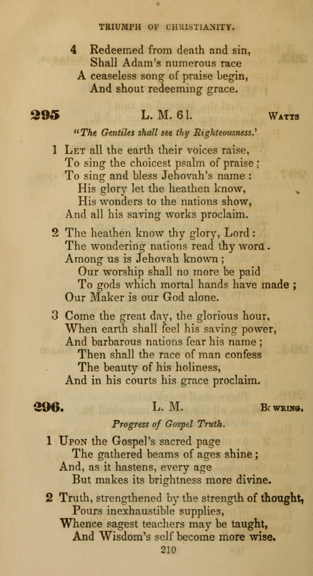 Hymns for Christian Devotion: especially adapted to the Universalist denomination page 200