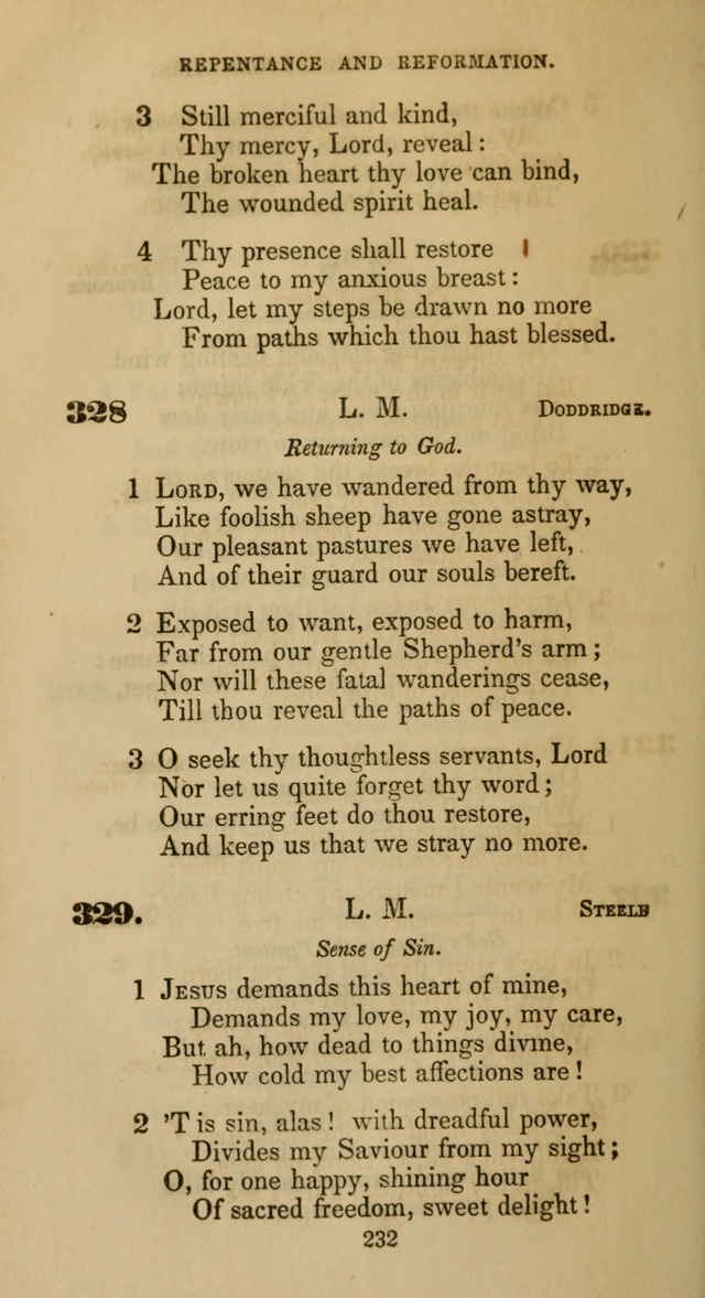 Hymns for Christian Devotion: especially adapted to the Universalist denomination page 222