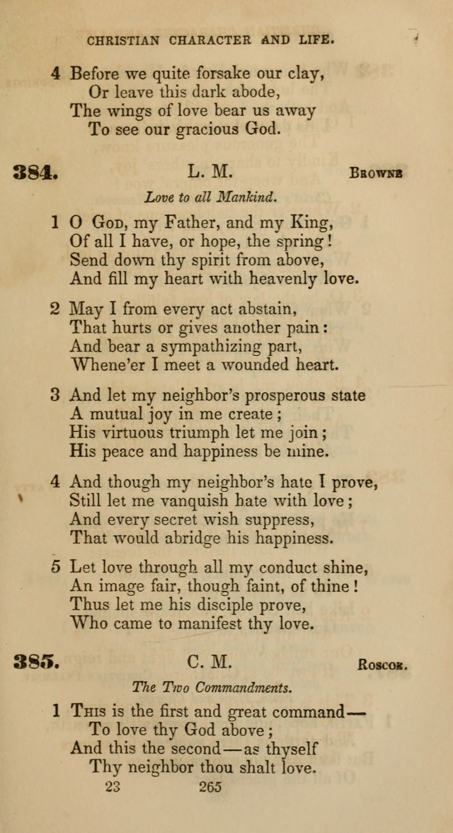 Hymns for Christian Devotion: especially adapted to the Universalist denomination page 255