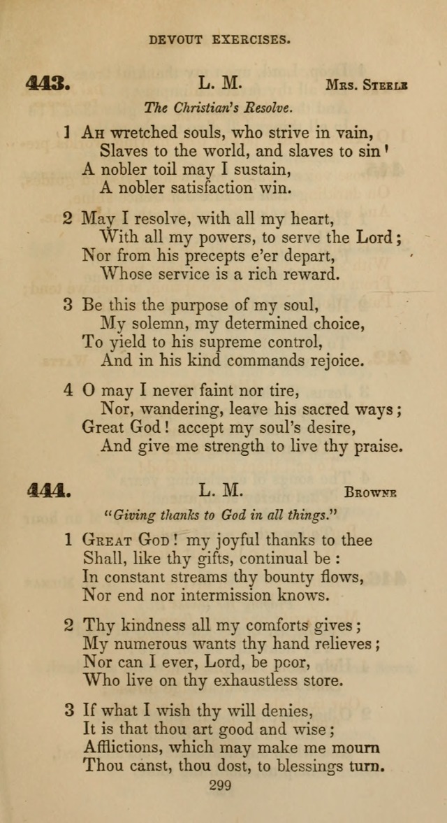 Hymns for Christian Devotion: especially adapted to the Universalist denomination page 289