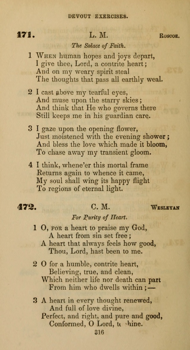 Hymns for Christian Devotion: especially adapted to the Universalist denomination page 306