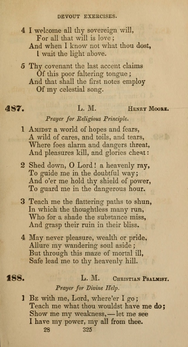 Hymns for Christian Devotion: especially adapted to the Universalist denomination page 315